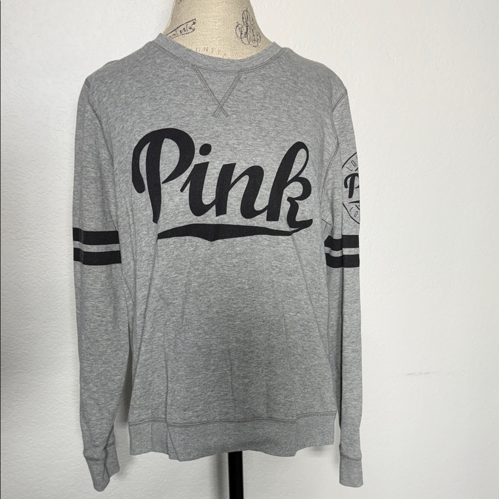 Victoria's Secret PINK Heather Gray Sweatshirt